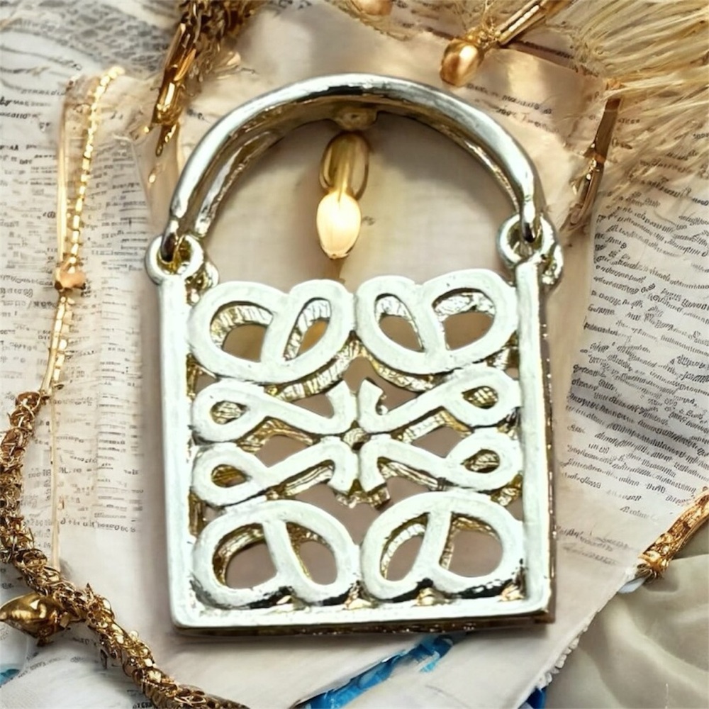 Gold Loewe Charm